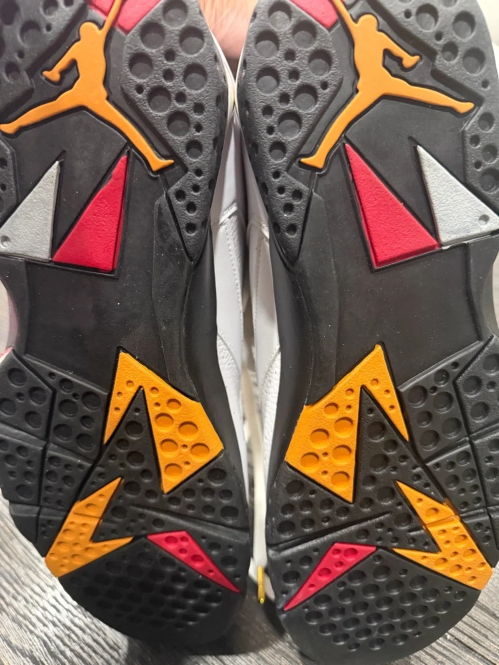 DS NIKE 2005 JORDAN VII CARDINAL OG RETRO 7 men’s size 11.5